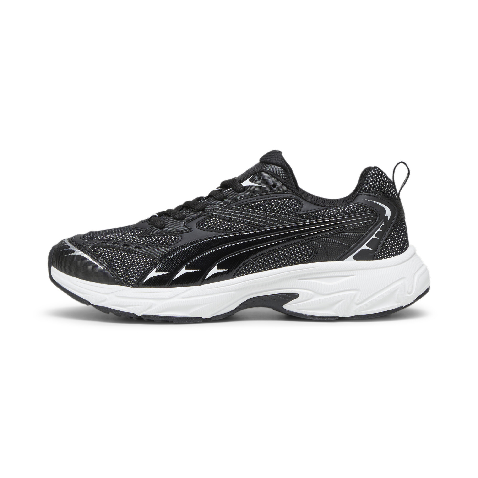 Puma Morphic Base Sneakers Schuhe | Mit Plain | Black/White | Größe: 44.5