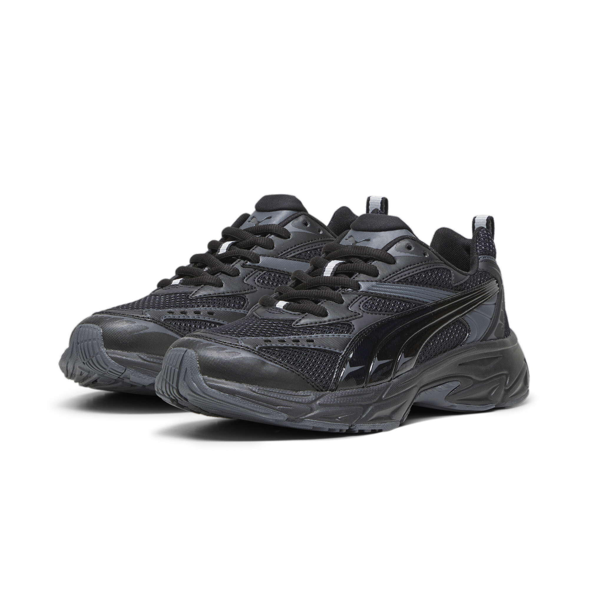 Men's PUMA Morphic Base Sneakers In Black, Size EU 38.5