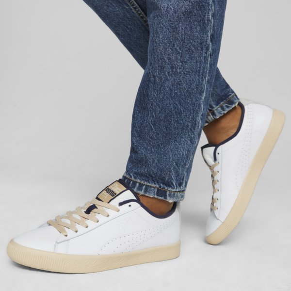 MMQ Service Line Clyde Sneakers, PUMA White, large-ZAF
