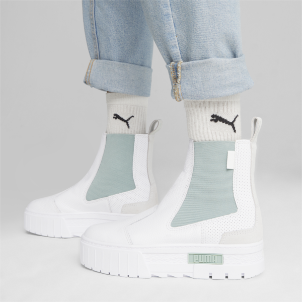 Mayze Chelsea Luxe Sneakers Women, PUMA White, large-ZAF