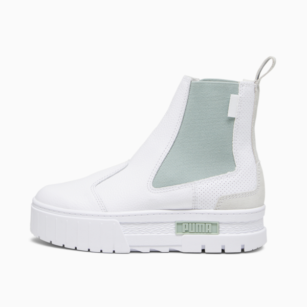 Mayze Chelsea Luxe Sneakers Women, PUMA White, large-ZAF