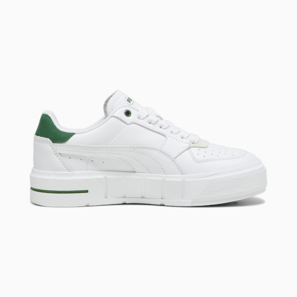 Cali Court Match Sneakers Women, PUMA White-Archive Green, large-ZAF