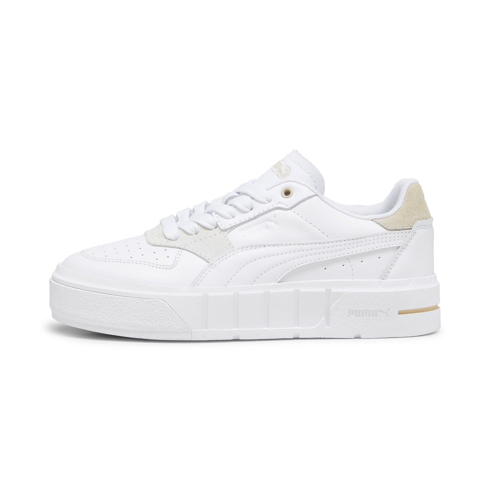 Puma Cali Court Match Sneakers Damen Schuhe | Mit Plain | White/Granola | Größe: 41