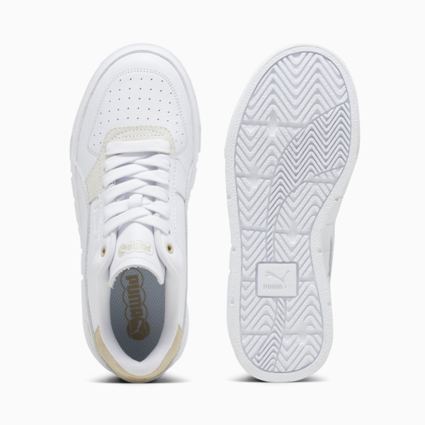 Cali Court Match Sneakers Women, PUMA White-Granola, large-MEX