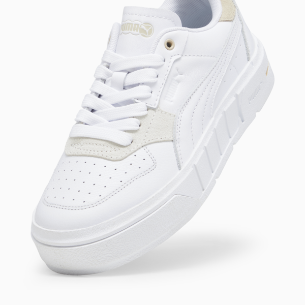 Cali Court Match Sneakers Women, PUMA White-Granola, large-MEX