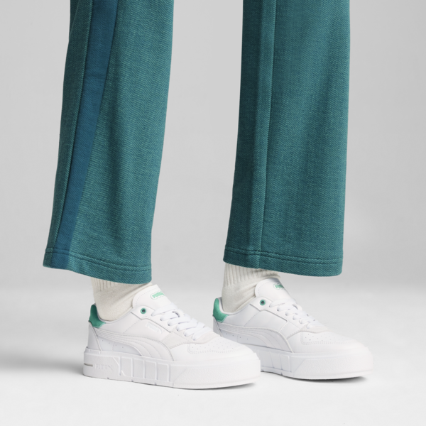 Cali Court Match Sneakers Women, PUMA White-Jade Frost, large-MEX