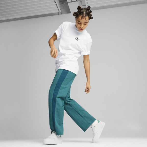 Cali Court Match Sneakers Women, PUMA White-Jade Frost, large-MEX