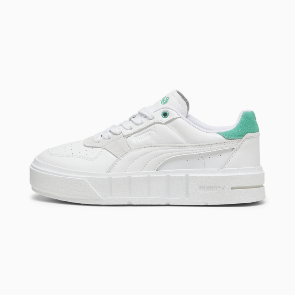Cali Court Match Sneakers Women, PUMA White-Jade Frost, large-MEX