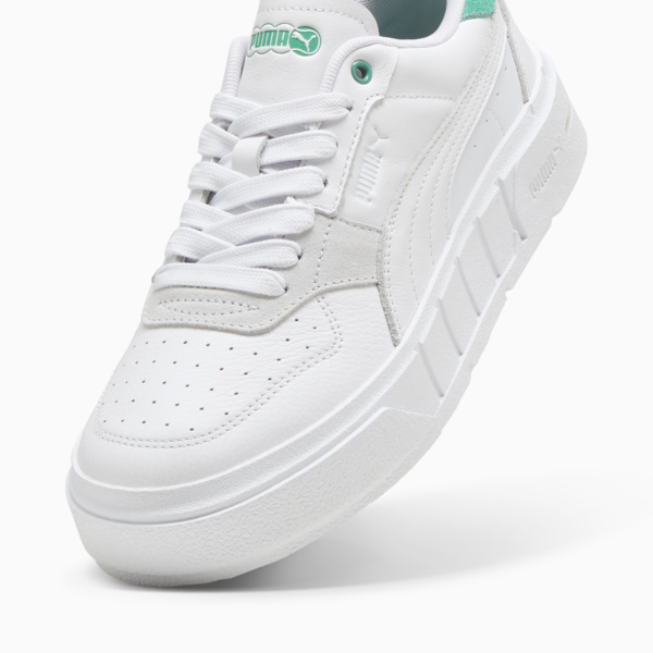 Cali Court Match Sneakers Women, PUMA White-Jade Frost, large-MEX