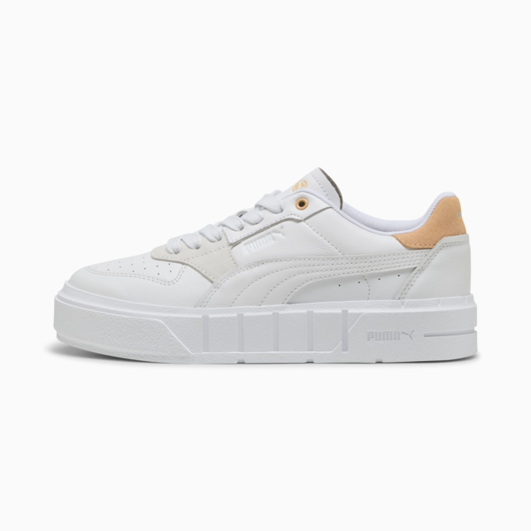 Cali Court Match Sneakers Women, PUMA White-Almost Apricot, large-ZAF