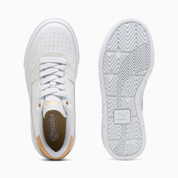 Tenis Cali Court Match para mujer, PUMA White-Almost Apricot, large-MEX