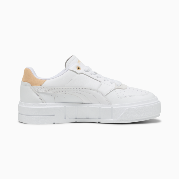 Cali Court Match Sneakers Women, PUMA White-Almost Apricot, large-ZAF