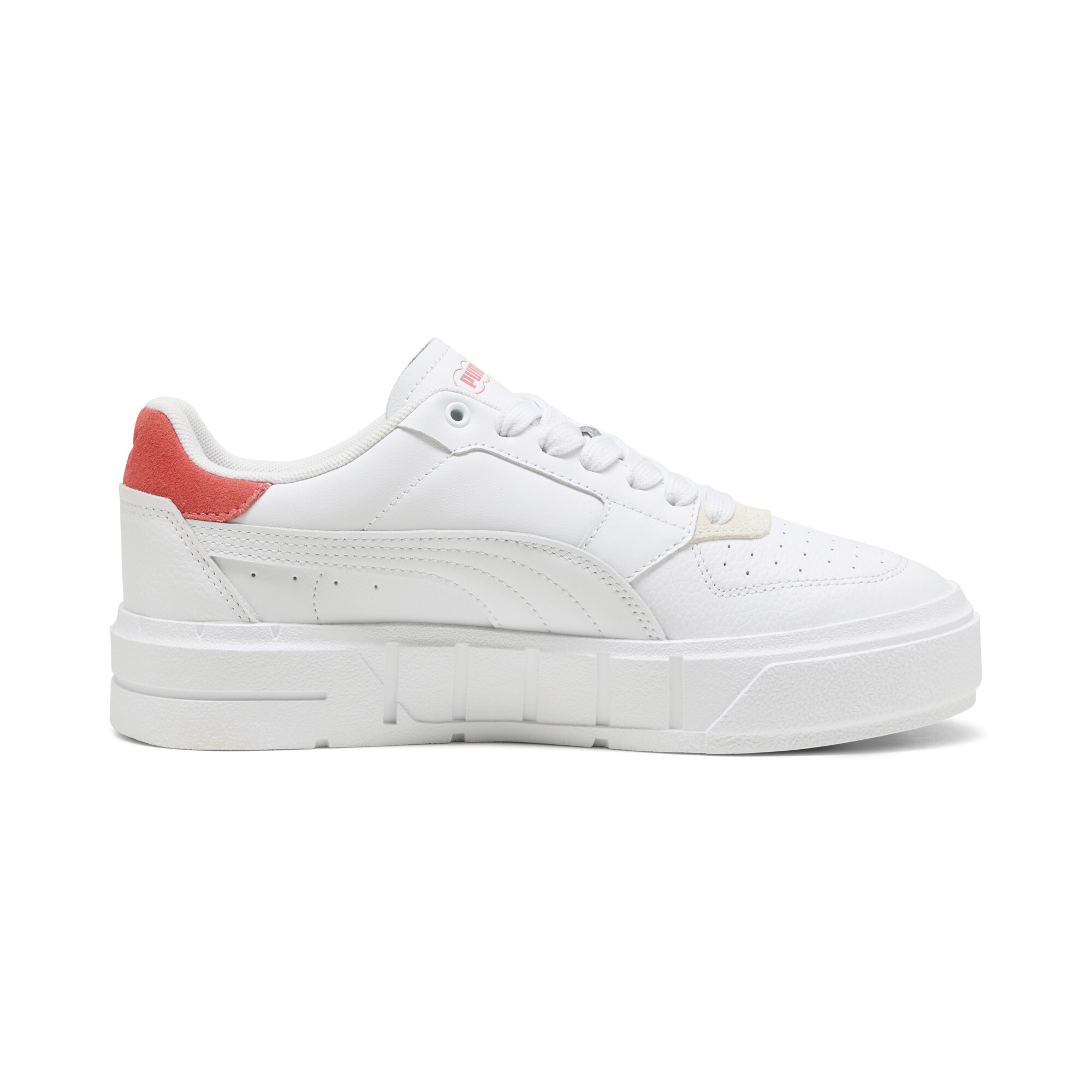 PUMA Cali Court Match sneakers voor Dames, Roze/Wit, Maat 39 thumbnail 3