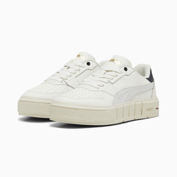 PUMA Cali Court Jeux Sets Women's Sneakers, Marshmallow-PUMA Navy, large-ZAF