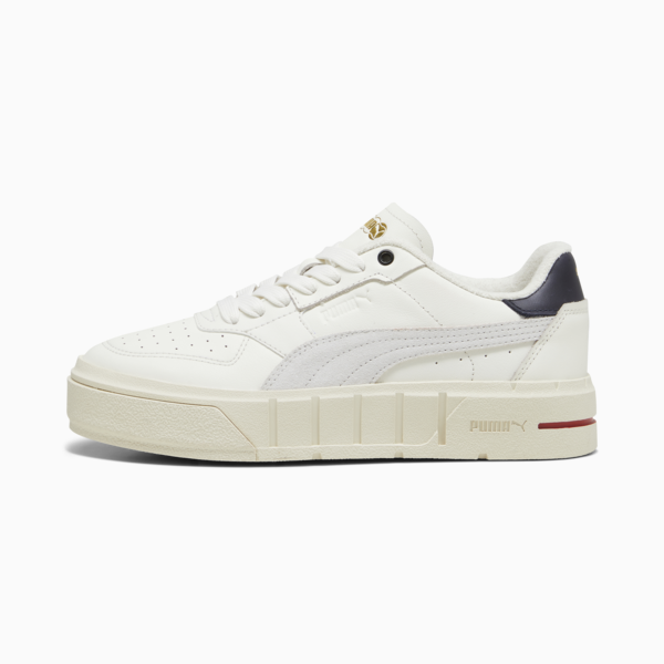 PUMA Cali Court Jeux Sets Women's Sneakers, Marshmallow-PUMA Navy, large-ZAF
