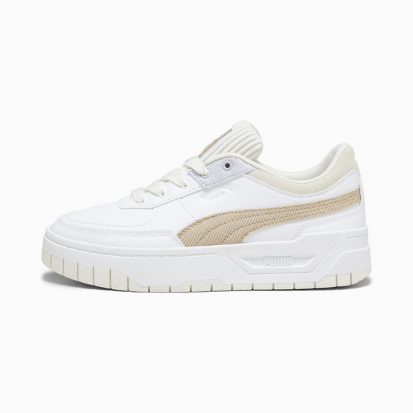 Cali Dream Corduroy Chic Women's Sneakers, PUMA White-Sand Dune, large-ZAF