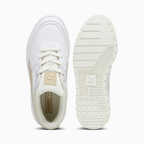 Cali Dream Corduroy Chic Women's Sneakers, PUMA White-Sand Dune, large-ZAF