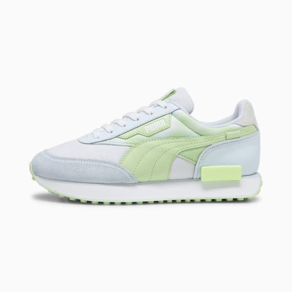 Future Rider BD Women's Sneakers, PUMA White-Icy Blue, large-ZAF