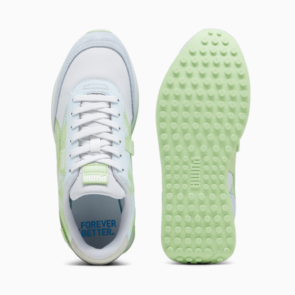 Future Rider BD Women's Sneakers, PUMA White-Icy Blue, large-ZAF