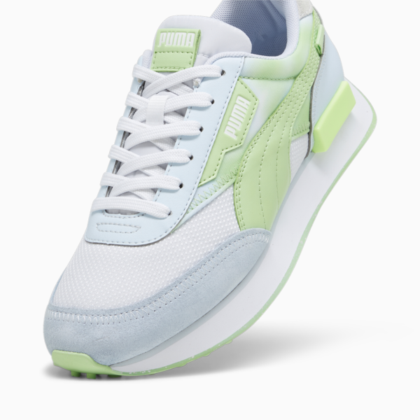 Future Rider BD Women's Sneakers, PUMA White-Icy Blue, large-ZAF