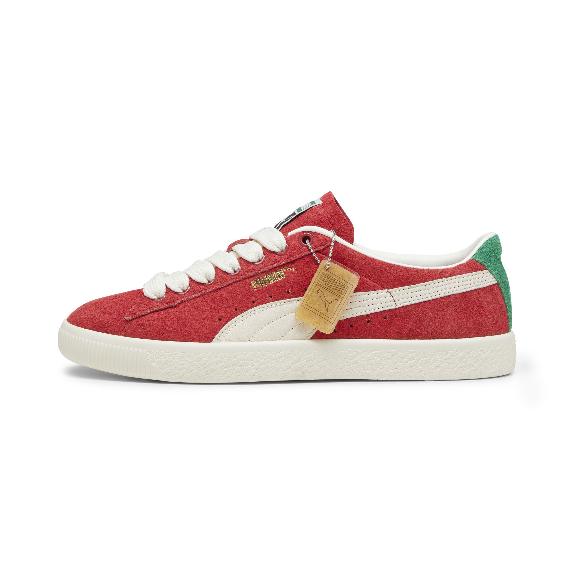 Puma super suede store vermelho