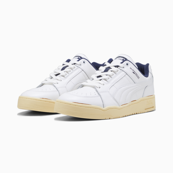 Slipstream Lo "The Never Worn" II Sneakers, PUMA White-New Navy-Light Straw, large-ZAF