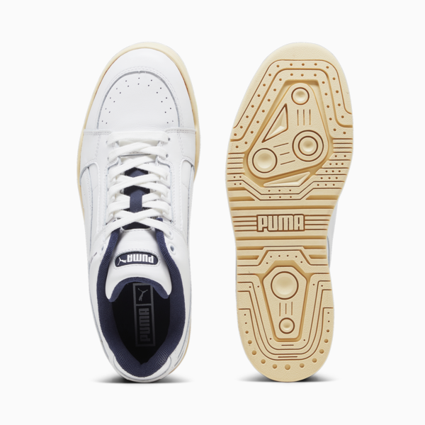 Slipstream Lo "The Never Worn" II Sneakers, PUMA White-New Navy-Light Straw, large-ZAF