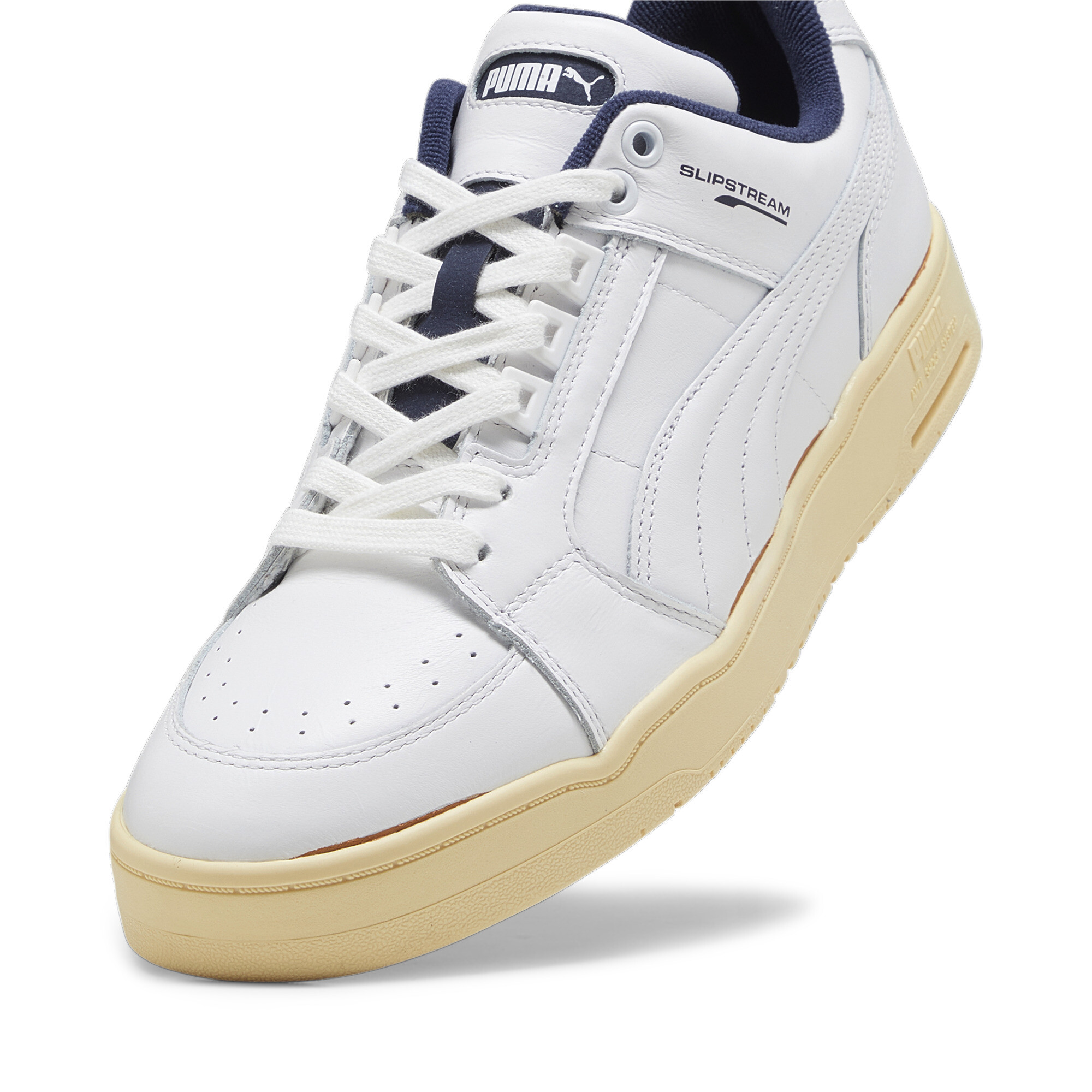 Men's PUMA Slipstream Lo The Never Worn II Sneakers In White, Size EU 44.5