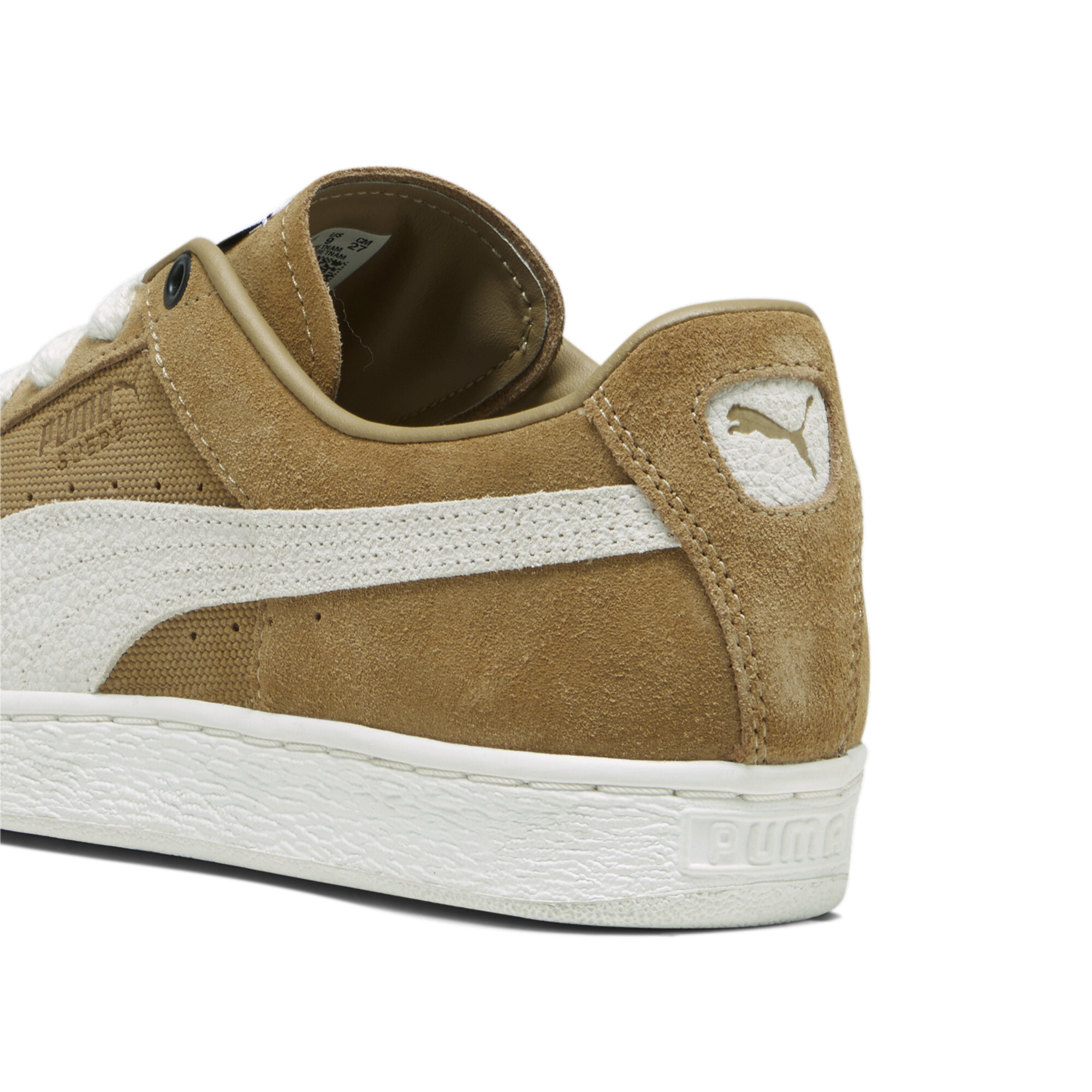 Men's PUMA Suede Hike Sneakers In Beige, Size EU 40