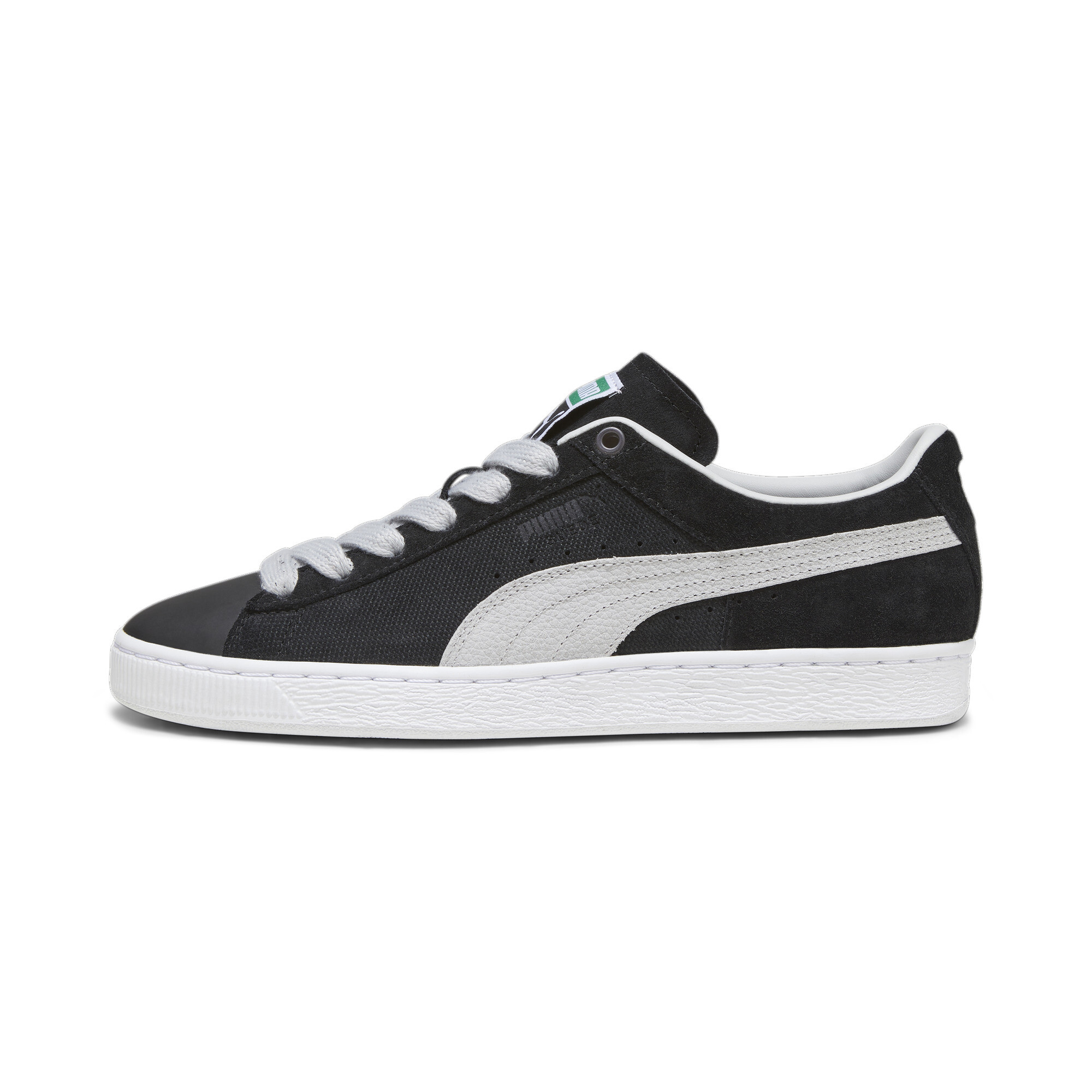 Men's PUMA Suede Hike Sneakers In Black, Size EU 40