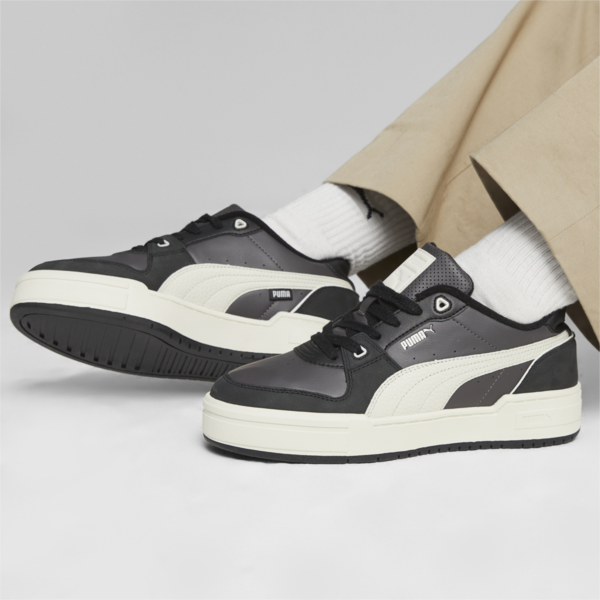 CA Pro Lux II Sneakers, Dark Coal-PUMA Black-Vapor Gray, large-ZAF