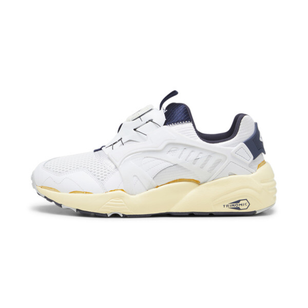 Zapatillas Disc Blaze "The Never Worn" II, PUMA White-New Navy, swatch-ARG