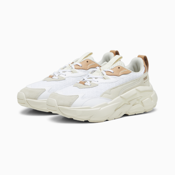 Zapatillas Spina Nitro Premium para mujer, PUMA White-Alpine Snow, large-ARG