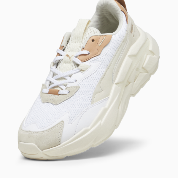 Spina NITRO PRM Women's Sneakers, PUMA White-Alpine Snow, large-ZAF