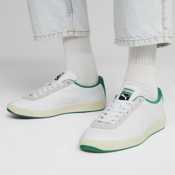 Star OG Sneakers, PUMA White-Archive Green, large-ZAF