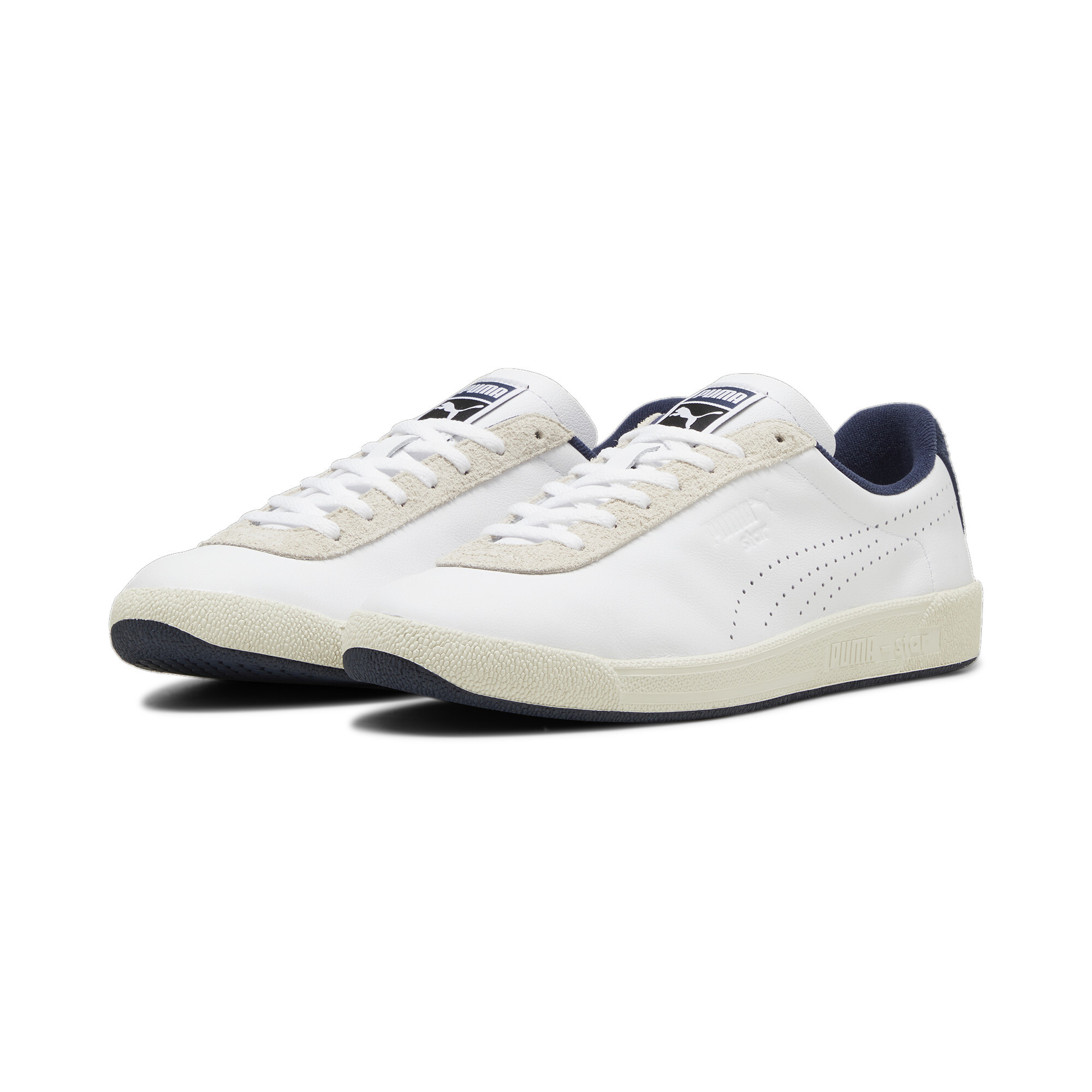 Puma Star OG Sneakers, White, Size 38.5, Shoes