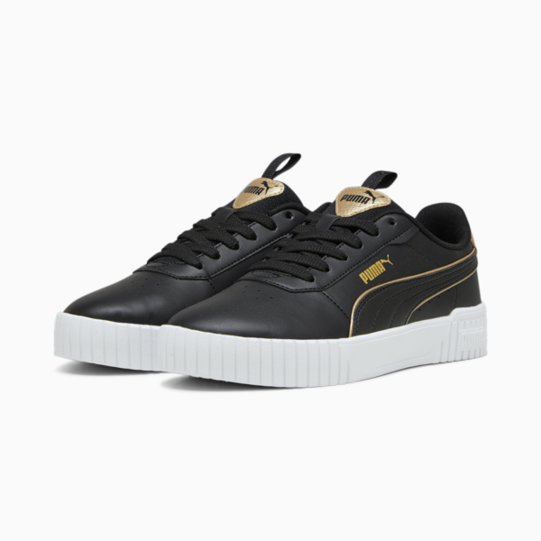 Carina 2.0 Pop Up Metallics Women's Sneakers, PUMA Black-PUMA Gold-PUMA White, large-ZAF