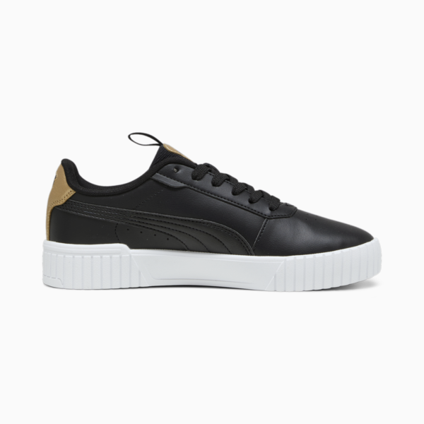 Carina 2.0 Pop Up Metallics Women's Sneakers, PUMA Black-PUMA Gold-PUMA White, large-ZAF