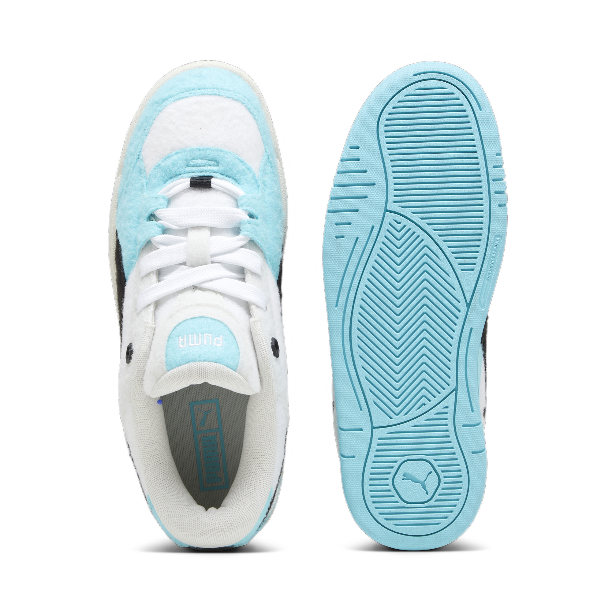 Puma-180 Felt Sneakers, Blue, Size 48, Shoes