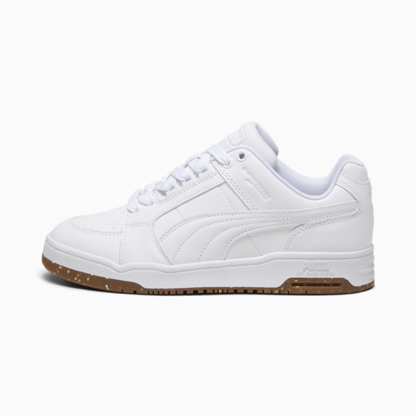 Slipstream Lo Gum Sneakers, PUMA White-Gum, large-ZAF