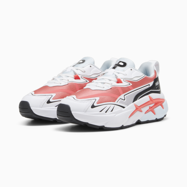 Spina NITRO Winter Rink Women's Sneakers, Electric Blush-PUMA White, large-ZAF