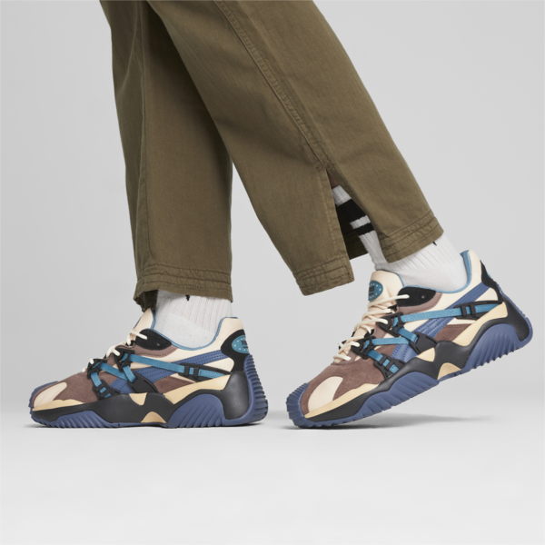 Voltaire Hike Sneakers, Cashew-Bold Blue, large-ZAF
