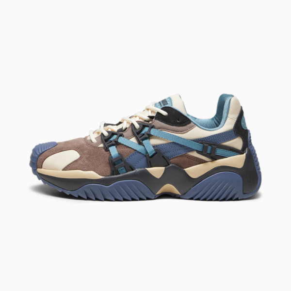 Voltaire Hike Sneakers, Cashew-Bold Blue, large-ZAF