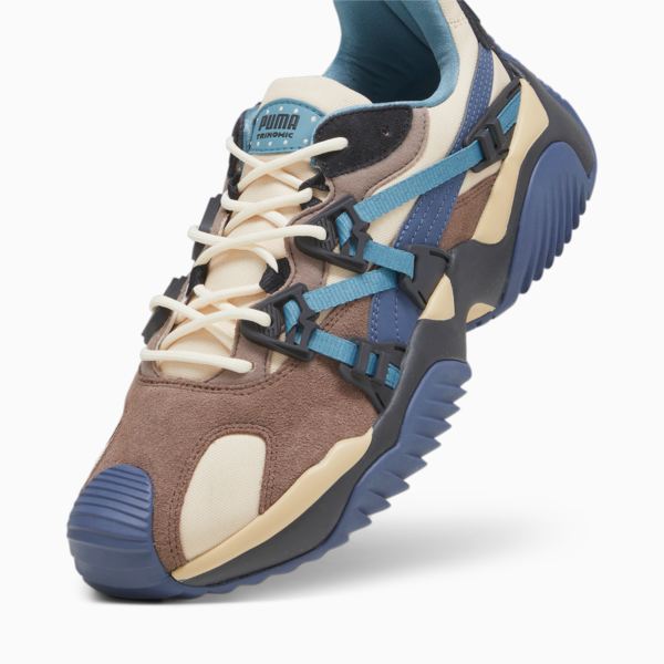 Voltaire Hike Sneakers, Cashew-Bold Blue, large-ZAF