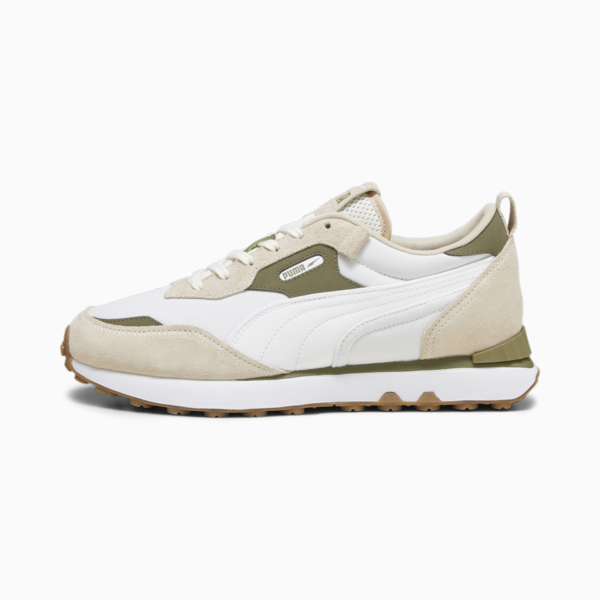 Rider FV Base Sneakers, Warm White-Olive Drab, large-ZAF