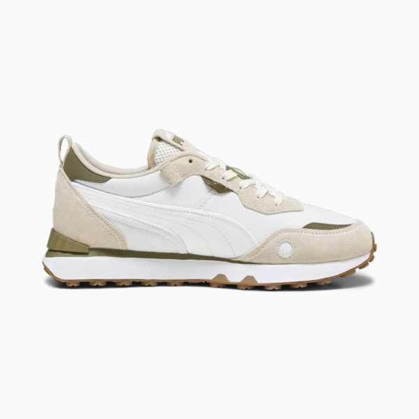 Rider FV Base Sneakers, Warm White-Olive Drab, large-ZAF
