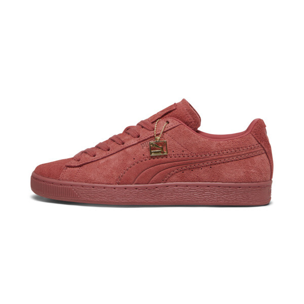 Puma suede red zara hot sale