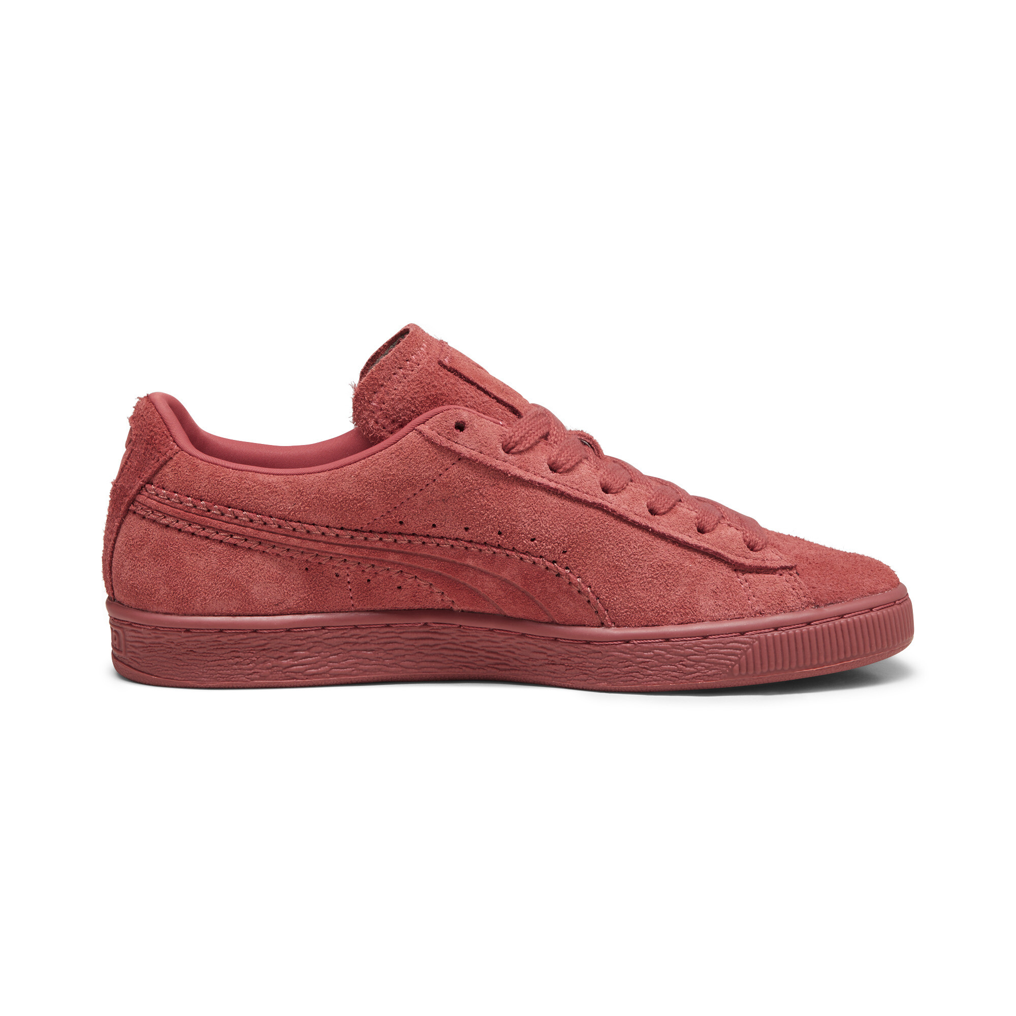 Men's PUMA Suede Reclaim Sneakers In Red, Size EU 35.5