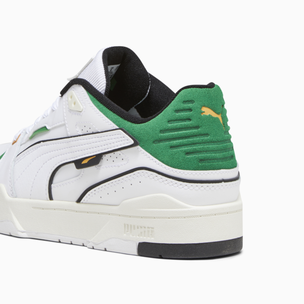 Slipstream Bball Sneakers, PUMA White-Archive Green, large-MEX