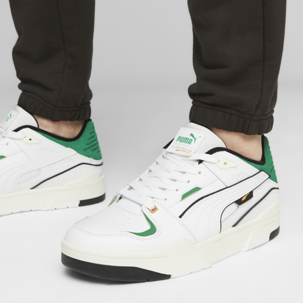 Slipstream Bball Sneakers, PUMA White-Archive Green, large-MEX